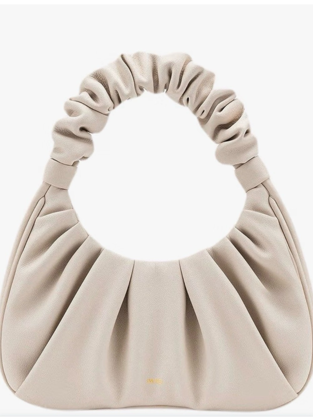 JW PEI Women’s Gabbi Ruched Hobo Handbag Vegan Leather Magnet Closure
